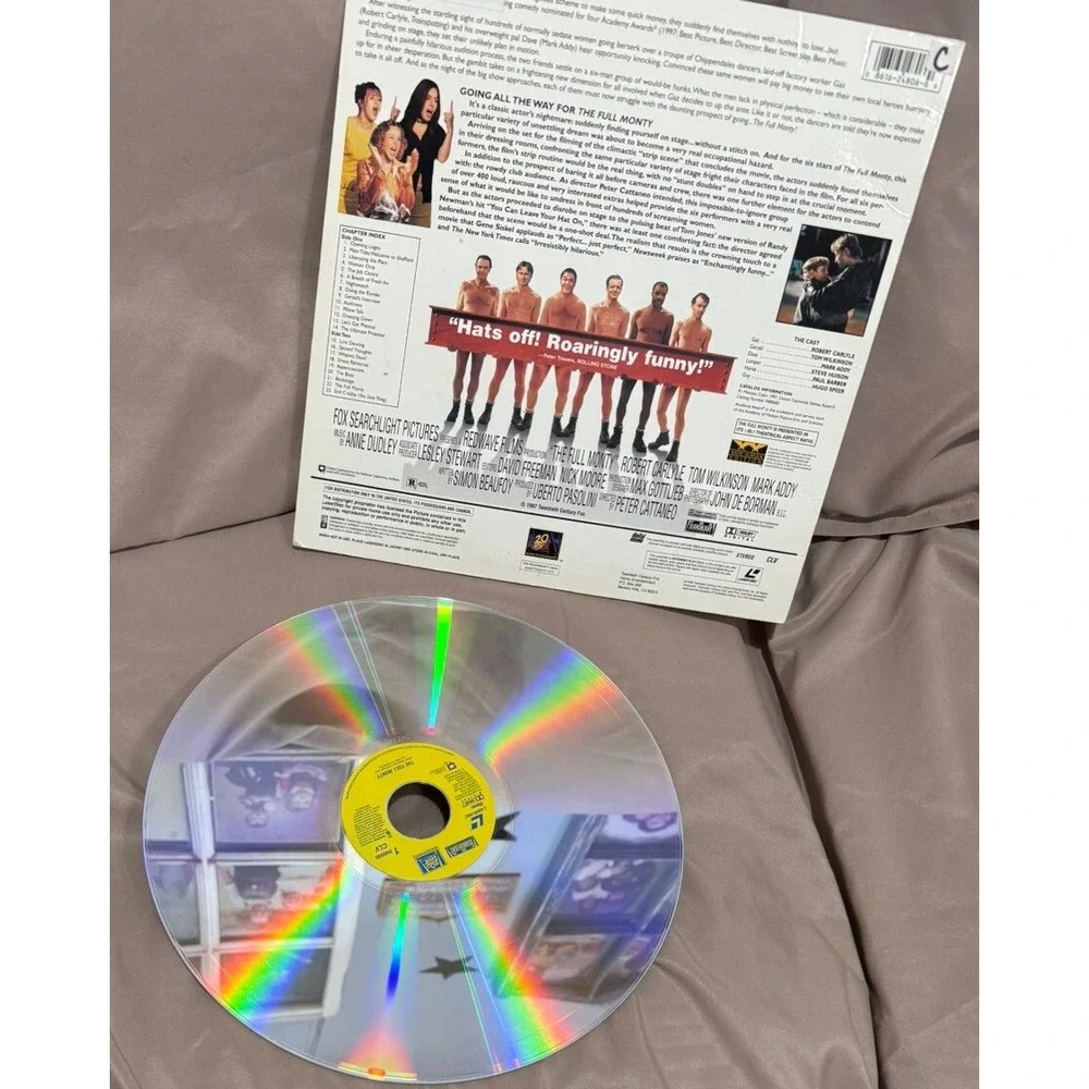 The Full Monty‎ Widescreen (Laserdisc, 1998)
